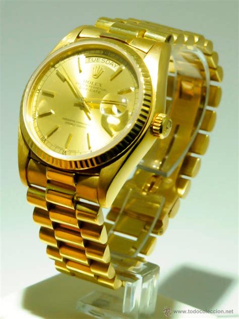 reloj rolex hombre oro|relojes rolex precios y modelos.